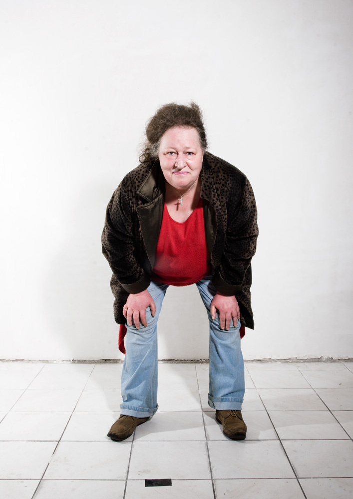 The only blonde in the world