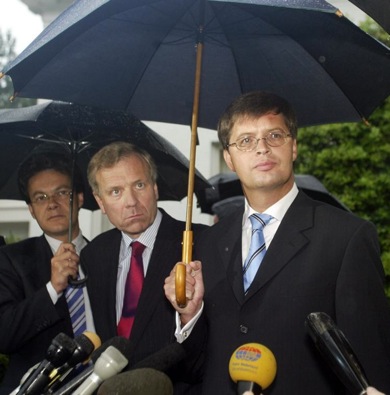 Balkenende en zijn David(s)