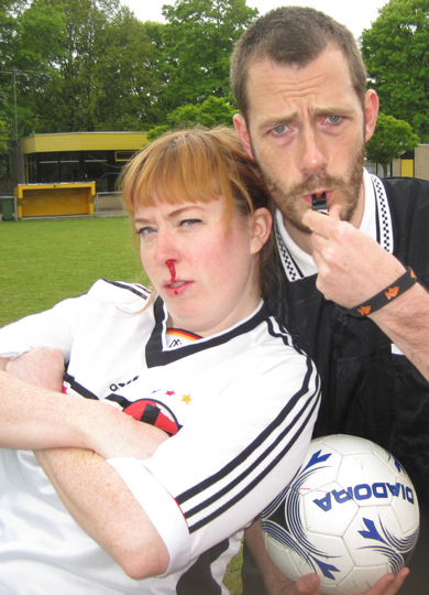 Voetbalvrouw