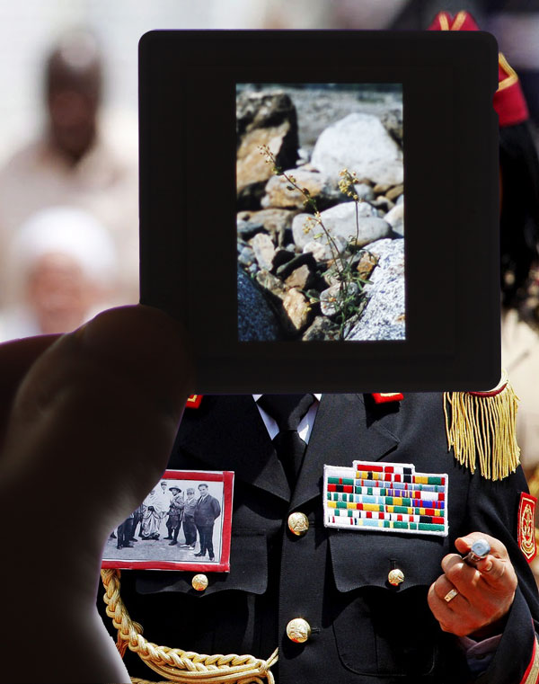 Kadhafi's pilotenbril