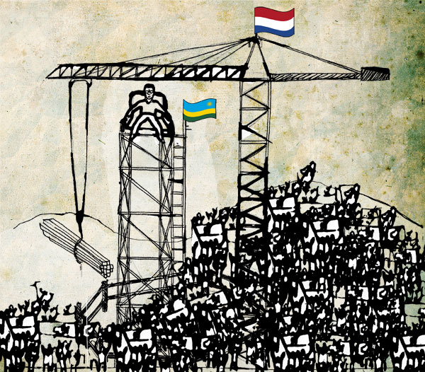 De lege straten van Rwanda