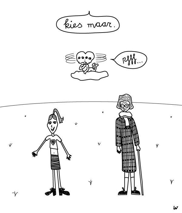 Tienermoeder of bejaardenmama