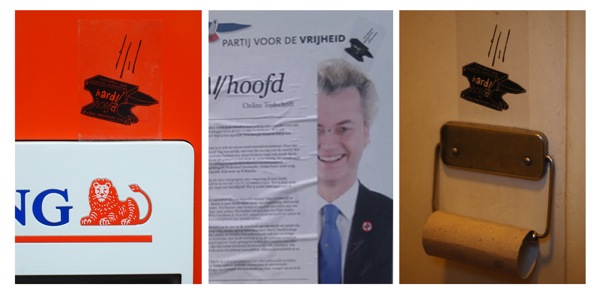 Strakke sticker-strijd