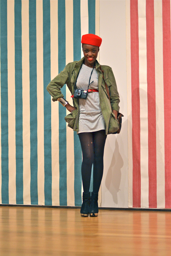 Mooie mensen in het museum