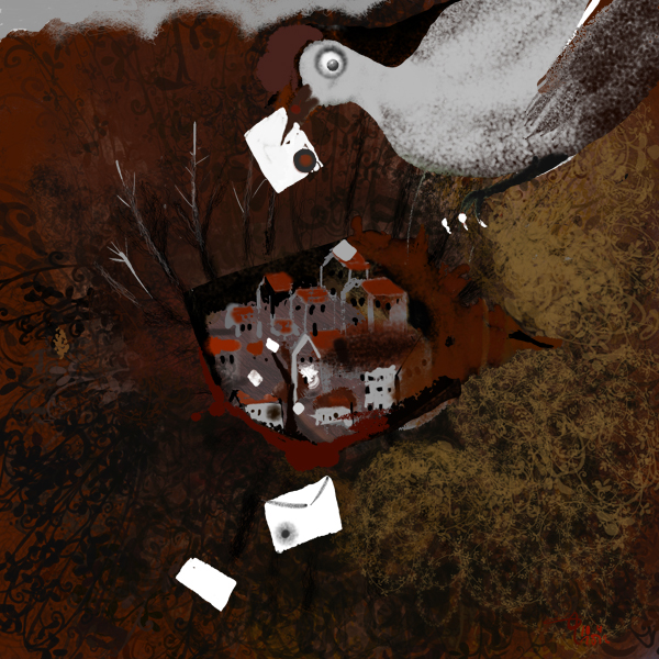 Illustratie-estafette V