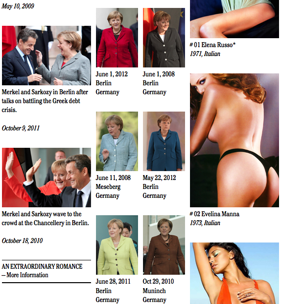 De blazers van Merkel