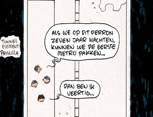 Door de tunnel