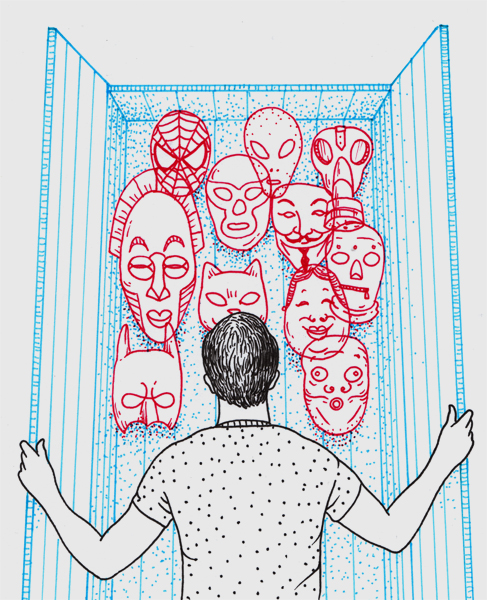 Maskers houden van mensen