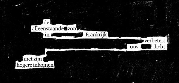 De alleenstaande zon