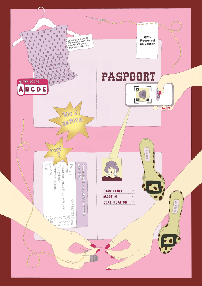 Kleding gaat als warme broodjes over de toonbank, maar dat mag wel wat letterlijker